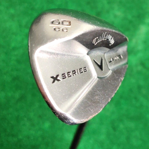 Callaway X Series Jaws CC 8 60* Chrome Lob Wedge RH 35.75" Steel Shaft Grip Good - Picture 3 of 15